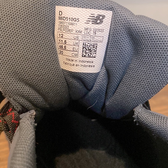 New Balance 510 v5 - Men’s Size 12 - Picture 7 of 8